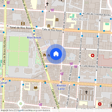 Nuevos Ministerios-Ríos Rosas, Madrid