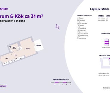 Kobjersvägen 3 D, lgh 1202, Västerbro - Foto 5