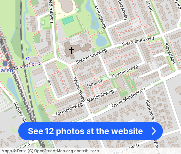 Ruime tussenwoning met tuin in Haren te huur! - Photo 1