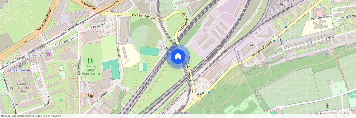 Pod plynojemem, Praha 8 - Libeň