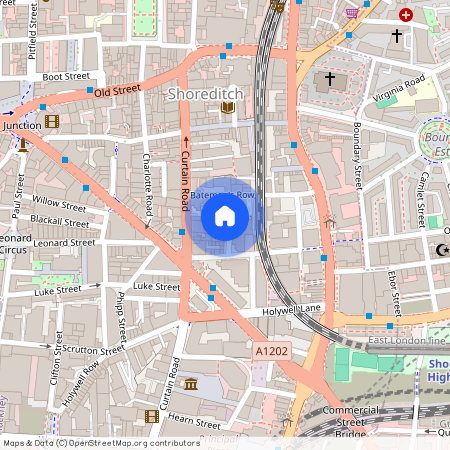 New Inn Broadway, New Inn Broadway, EC2A