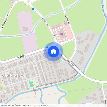 ul. Słoneczna, Bolszewo, Wejherowo, wejherowski, pomorskie