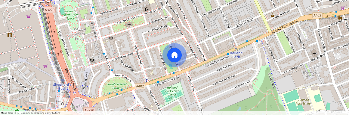 Norland Square, Holland Park, London, W11, United Kingdom