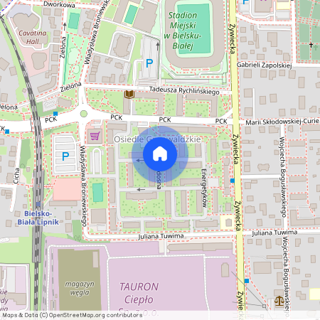 ul. Młodości, Osiedle Grunwaldzkie, Bielsko-Biała, śląskie