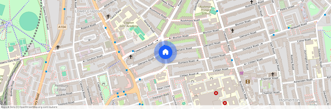 Bright 1-bedroom flat situated within a well-connected location, Glenarm Road, E5