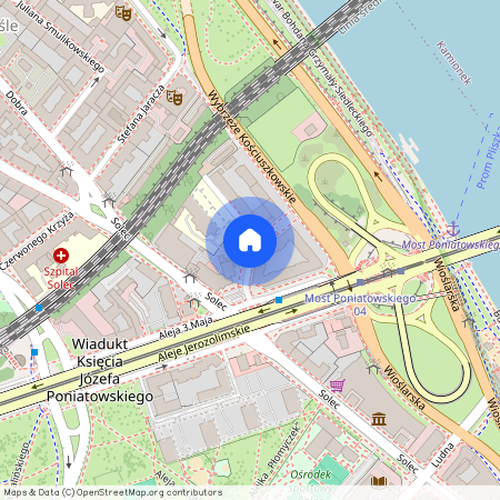 ul. Ignacego Potockiego, Solec, Śródmieście, Warszawa, mazowieckie