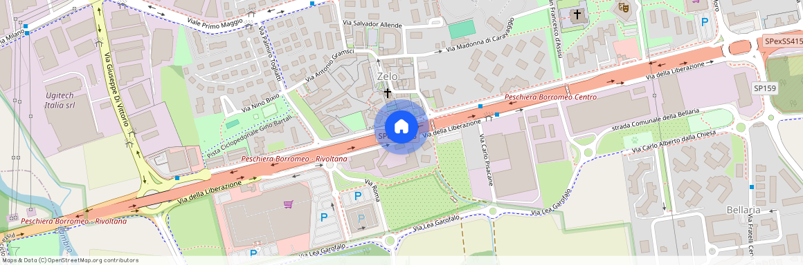 Via della Liberazione, Włochy, Peschiera Borromeo