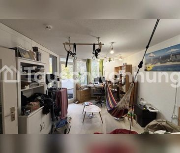 TAUSCHWOHNUNG mega feines 1-Zimmer-Reich mit Balkon ins ruhige Grüne - Foto 1
