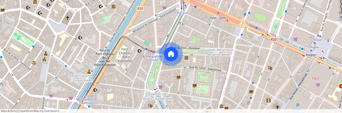 Quai Aux Pierres De Taille - Arduinkaai 37 bus b31, 1000 Brussel