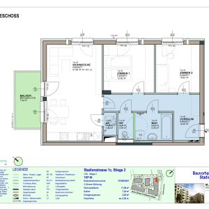 3-Zimmer-Wohnung mit Balkon, Top 6 - Foto 2