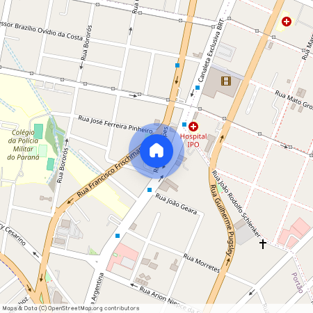 Rua Guararapes, 2270, Vila Izabel - Curitiba - PR