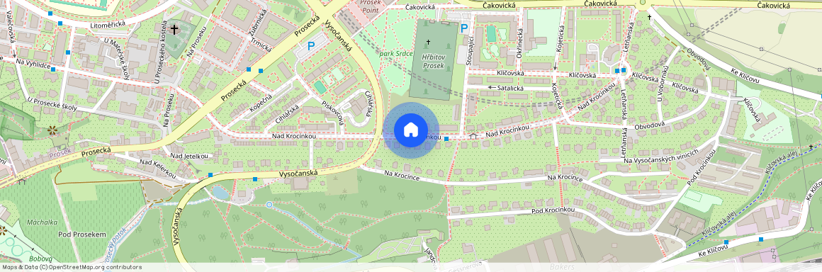 Nad Krocínkou, Praha - Prosek