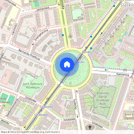 ok. Ronda Powstańców Śląskich, Powstańców Śląskich, Krzyki, Wrocław, dolnośląskie