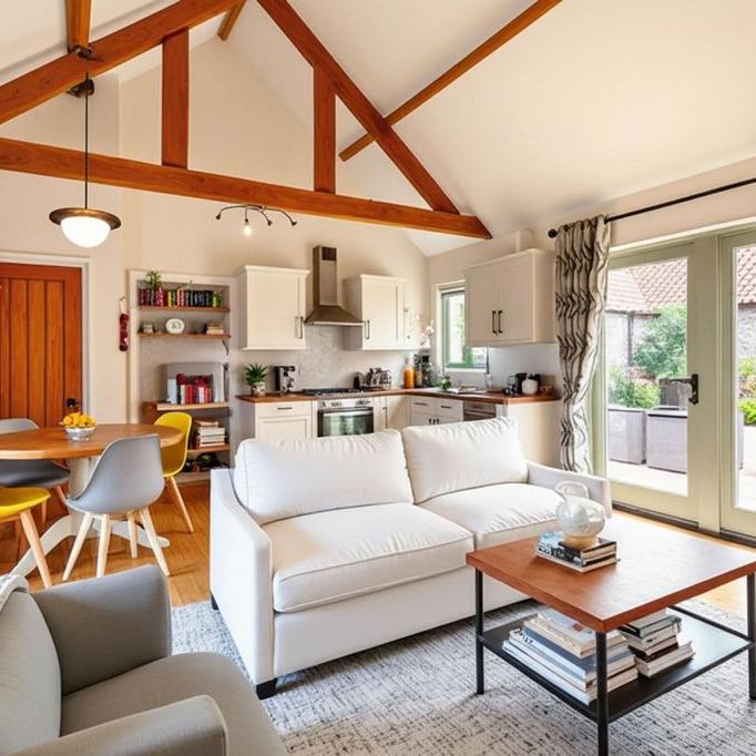 2 bedroom barn conversion to rent - Photo 1