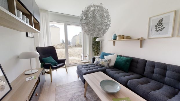 1. MONAT MIETZINSFRIEI! Smartes Wohnen - Geräumige Single- oder Pärchenwohnung im neuen Stadtteil - Smart City Süd Top 311 - Photo 1