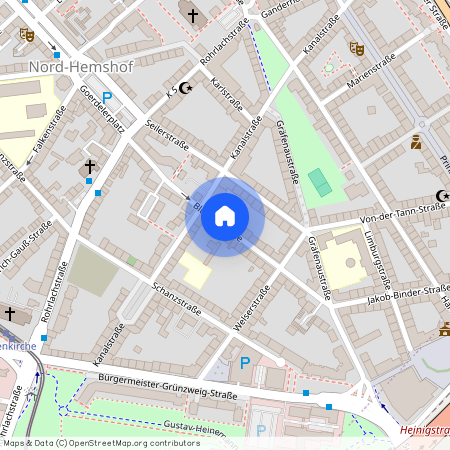 Blücherstraße, 67063 Ludwigshafen