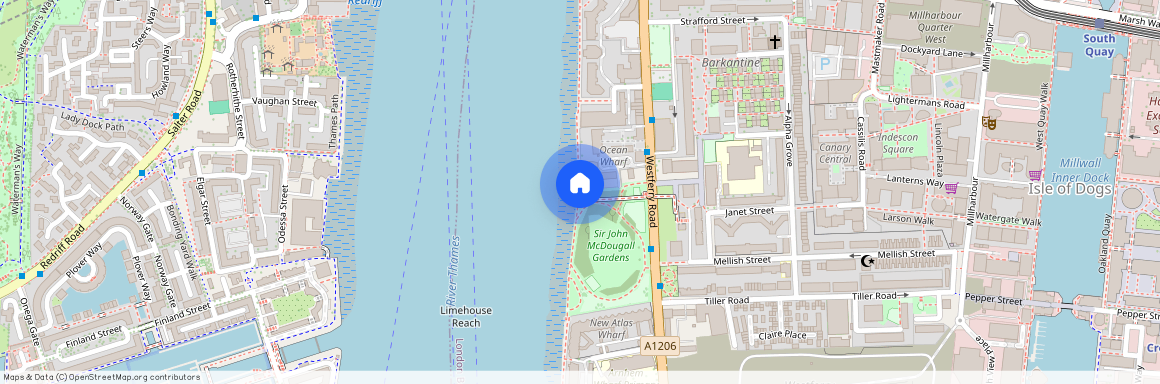 Ocean Wharf, 60 Westferry Road, Isle Of Dogs, London, E14