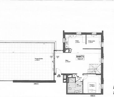 Appartement T6 à louer - 108 m² - Photo 2