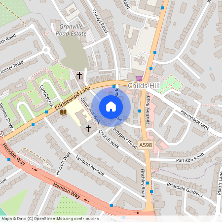 Ridge Road, NW2, London