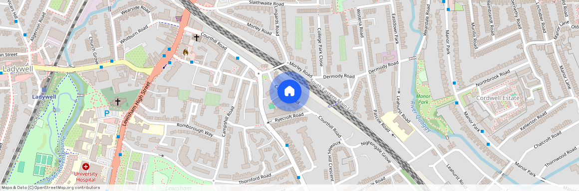 Courthill Road, London, SE13 6DW, United Kingdom