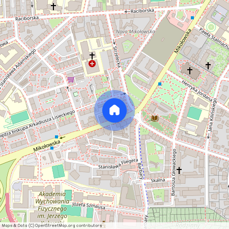 ul. Mikołowska 47a, Śródmieście, Katowice, śląskie