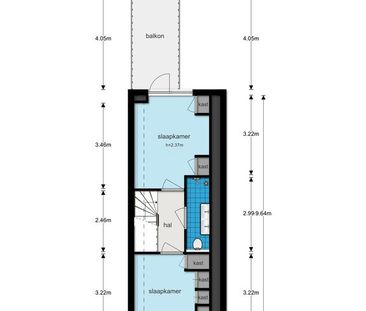 Bovenwoning te huur in AMSTERDAM - Photo 3