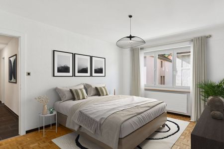 Magnifique appartement rénové de 3 pièces avec terrasse et ascenseur - Foto 5