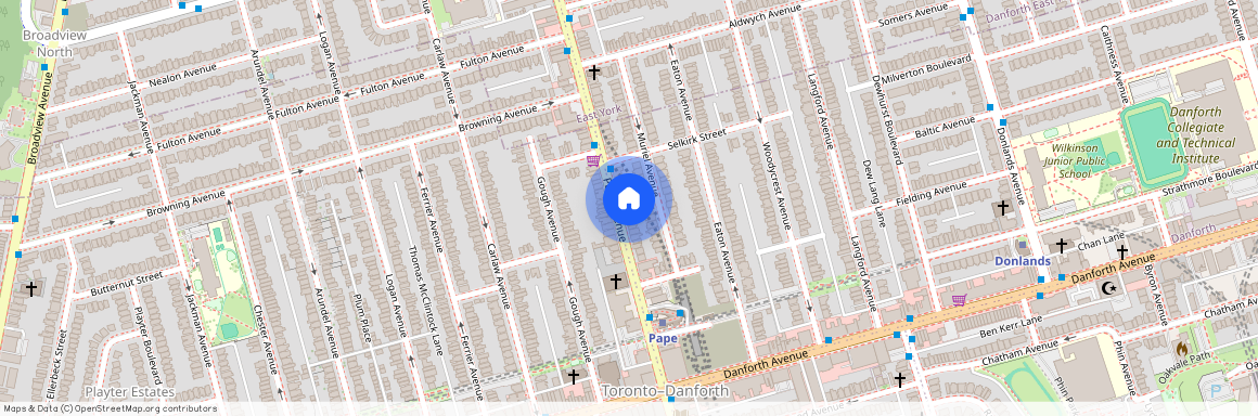 793 Pape Avenue, Toronto