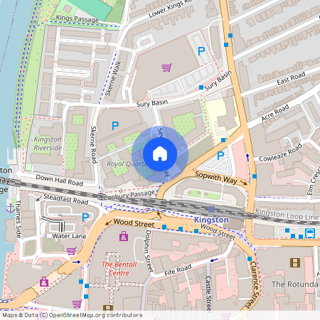 Royal Quarter, Seven Kings Way, Kingston, Kingston upon Thames, KT2