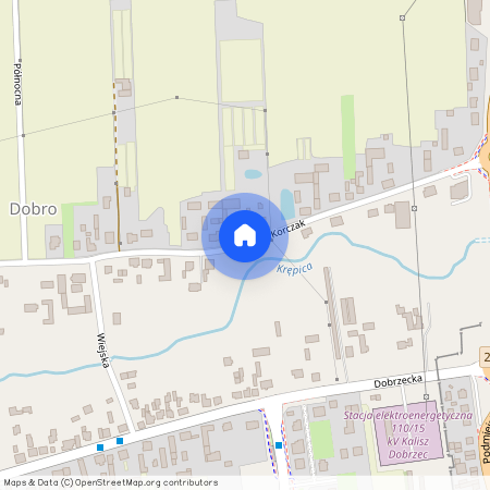 ul. Korczak, Dobro, Kalisz, wielkopolskie