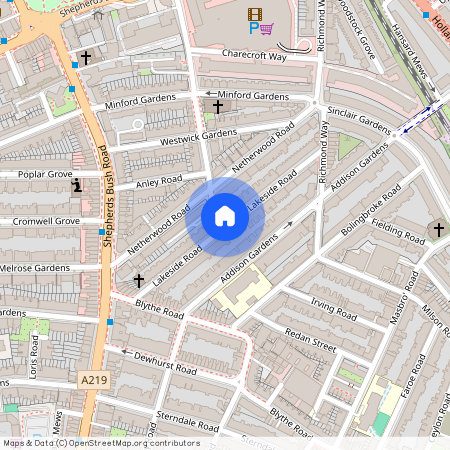 Lakeside Road, Brook Green, W14, London