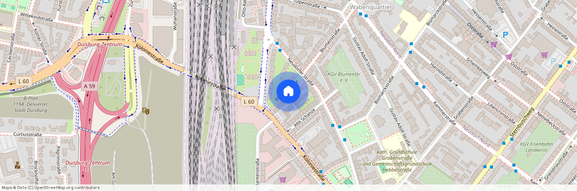 Blumenstr. 89, 47057, Duisburg Ot Neudorf