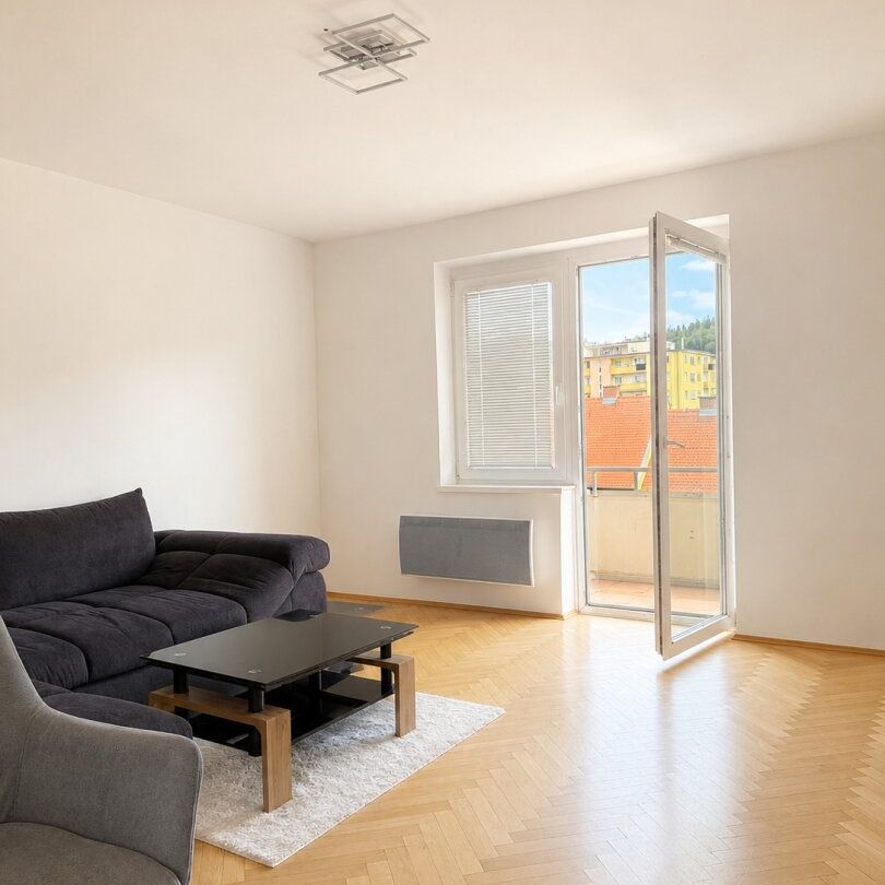 3-Zimmer- Wohnung mit Balkon in zentraler Lage von Bruck an der Mur - Photo 1