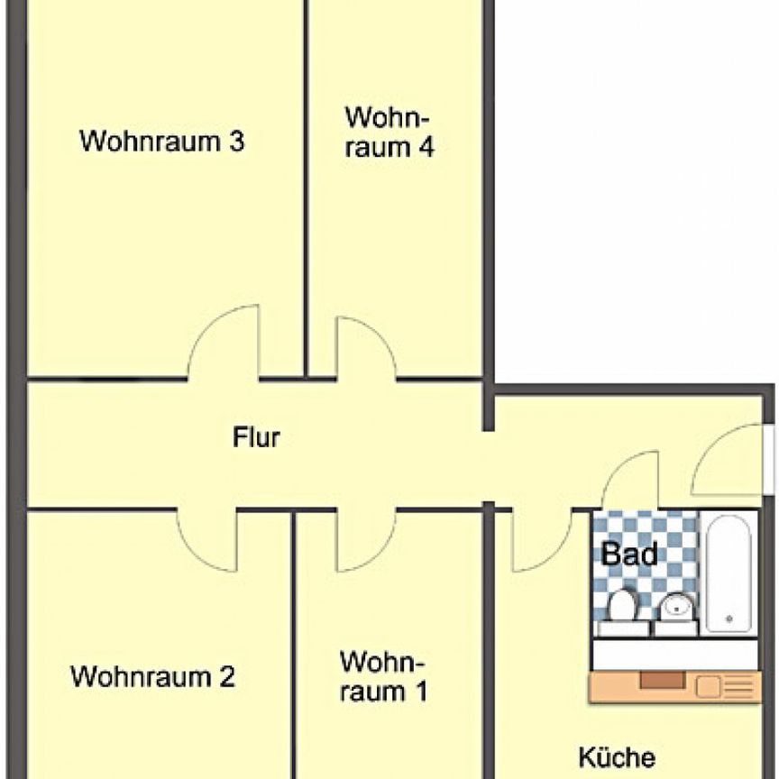 Wohnung, 1 Zimmer (17,56 m²) - Photo 1