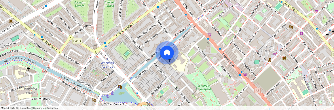 Aubrey House, 7 Maida Avenue, London