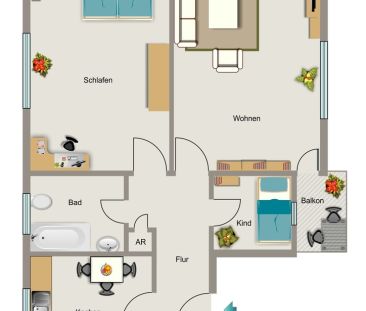 Menzelstraße 22, 46238 Bottrop - Photo 2