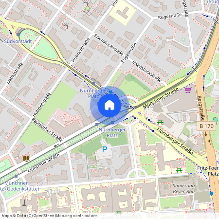 Nürnberger Platz 1, 01187 Dresden - Dresden-Plauen