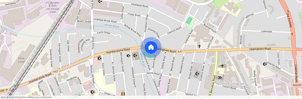 1 Bed – Flat – Uppingham Road, Leicester, LE5 4BP. £750 PCM.