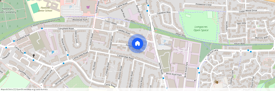 Guildford Road, Hertfordshire AL1
