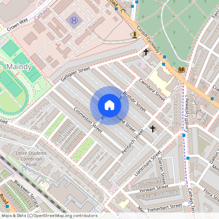 Lisvane Street, Cathays, Cardiff