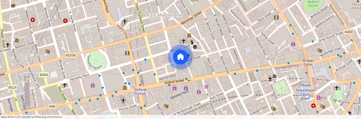 1 Eastcastle Street, London W1T