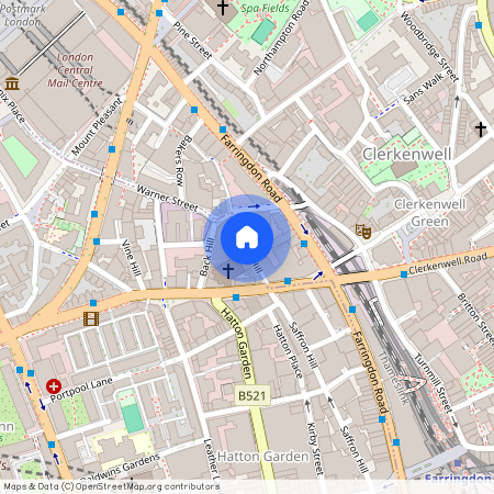 Herbal Hill, London EC1R