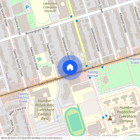 10 Nineteenth Street Unit# Back Unit, Toronto