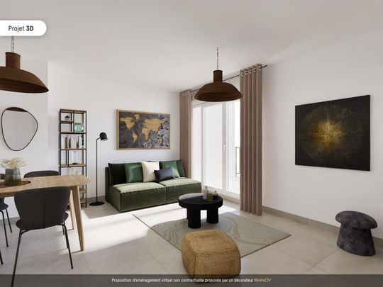 location Appartement T2 DE 43.2m² À MARSEILLE - Photo 1