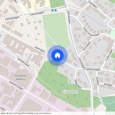 Apelvägen, Huddinge