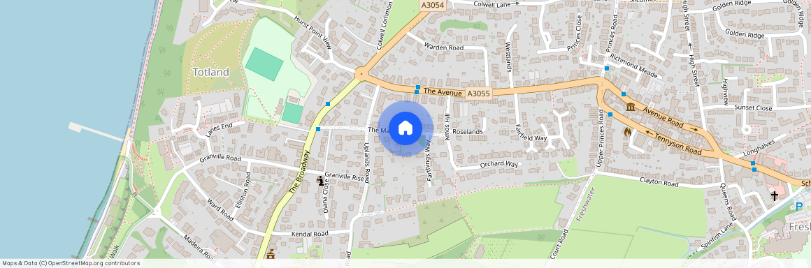 The Mall Totland Bay PO39