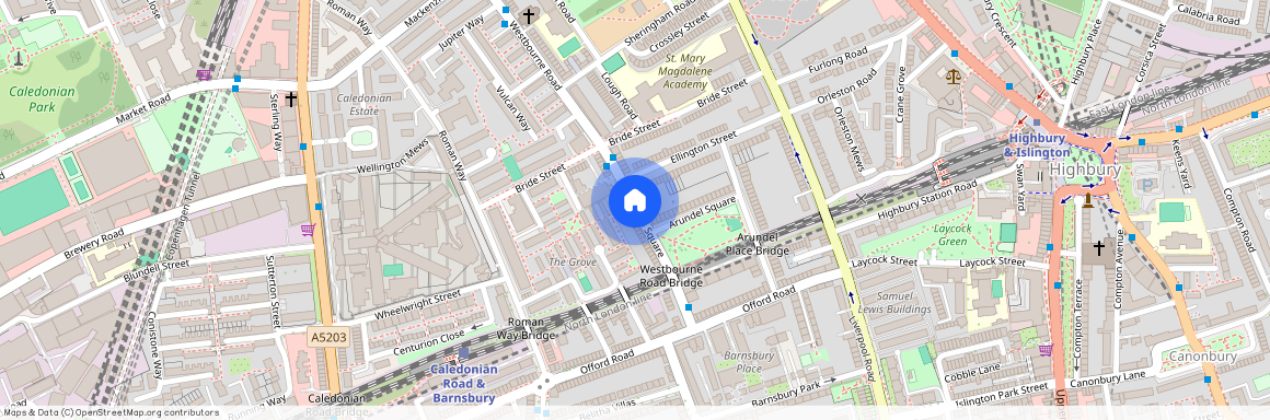 Arundel Square, Barnsbury, London, N7