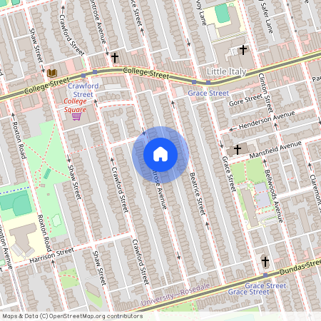 121 Montrose Avenue Unit# Upper, Toronto