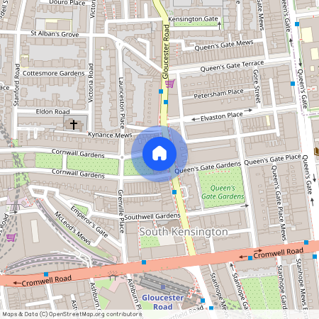 Cornwall Gardens, SW7, London