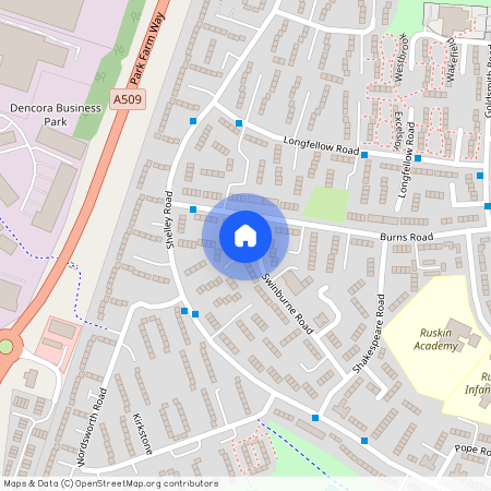 Swinburne Road, Wellingborough